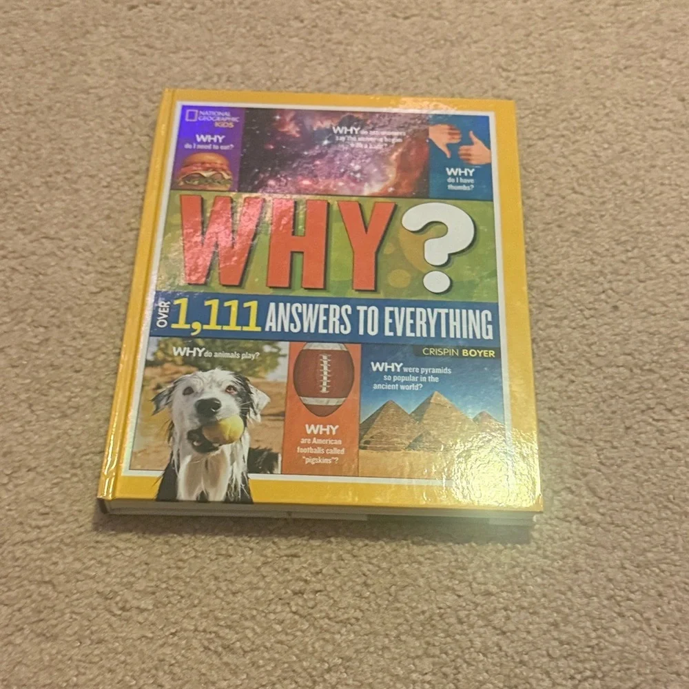 National Geographic Yellow and Red Coffee Table Book